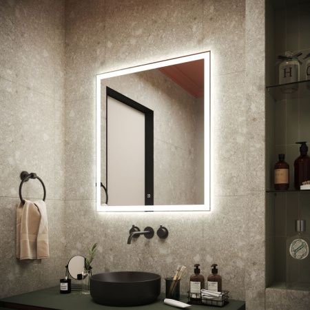 Зеркало с подсветкой Sancos City CI700 70х80 подвесное