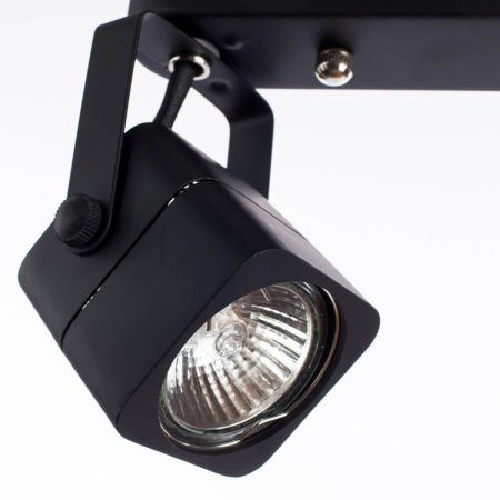 Спот Arte Lamp Lente (Ленте) A1314PL-2BK