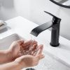 Смеситель Shevanik S4101H на раковину черный