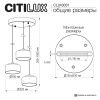Светильник подвесной Citilux Espace (Еспаце) CL243031