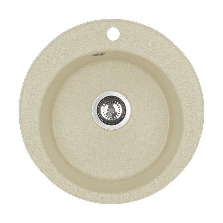 Кухонная мойка Aquaton Шелли 1A734732SS290 50х50 цвет бежевый