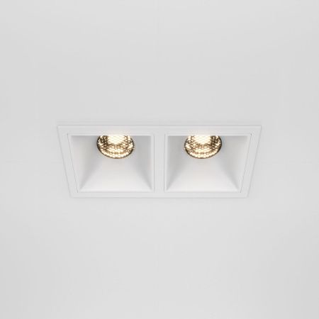 Светильник встраиваемый Maytoni Technical Alfa LED DL043-02-10W3K-D-SQ-W