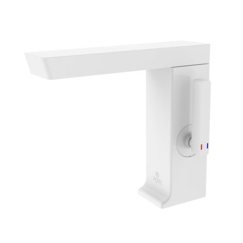 Смеситель Rose R1801C на раковину белый - фото 2