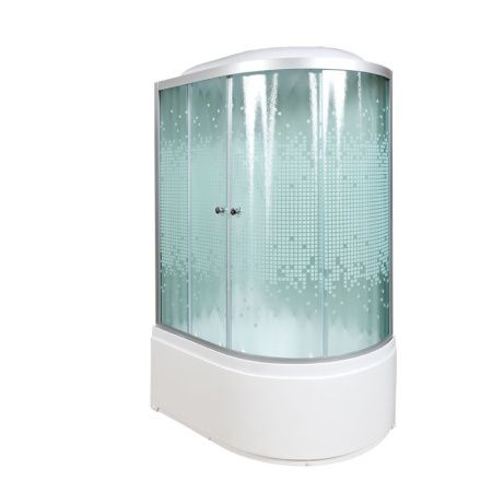 Душевая кабина AvaCan L920L 120х80 асимметричная с крышей ориентация левая