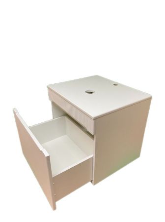 Тумба под раковину Sintesi STL.W7025 60х60 подвесная цвет белый