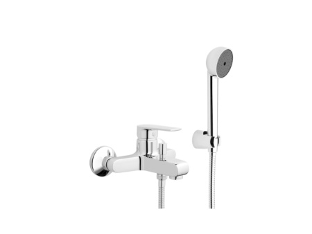 Смеситель для ванны Mamoli Logos 1722FB68L021 настенный хром