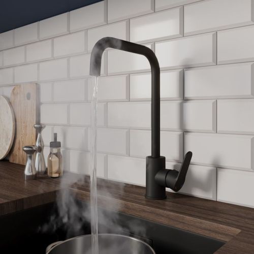 Смеситель для кухни Milardo Poli POLBLL0M05 на мойку черный матовый - фото 5