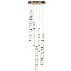 Люстра каскадная Odeon Light Collier (Цоллиер) 5455/210L