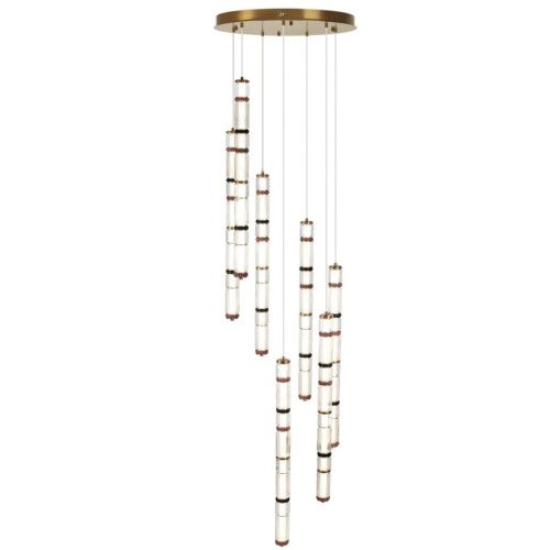 Люстра каскадная Odeon Light Collier (Цоллиер) 5455/210L - фото 4