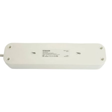 Удлинитель 3-местный с/з с выключателем HM071-31-05 Stekker Home (Хоме) 50138