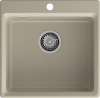 Кухонная мойка Granfest Level LV-510 топаз 51х50 цвет серый поверхность матовая