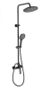 Душевая стойка Wonzon & Woghand WW-B3200-MB настенная цвет черный