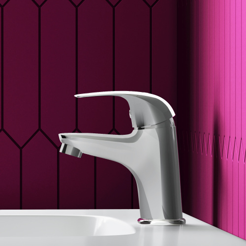 Смеситель Dorff Stark D1100210 на раковину хром - фото 4