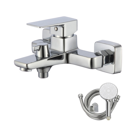 Смеситель для ванны WesnaArt Narcis NAR06-310-25201 настенный хром