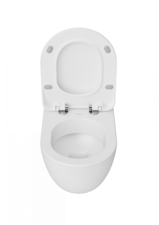 Чаша унитаза подвесная Creavit Free FE320-11MB00E-0000 цвет белый без сиденья душевой смыв