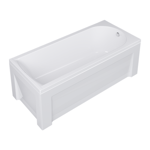 Ванна акриловая Timo MIKA MIKA1870-KT18S-SPV1505-FP18S-TP70S 180х70 пристенная прямоугольная с каркасом - фото 3 Ванна акриловая Timo MIKA MIKA1870-KT18S-SPV1505-FP18S-TP70S 180х70 пристенная прямоугольная с каркасом - фото 3