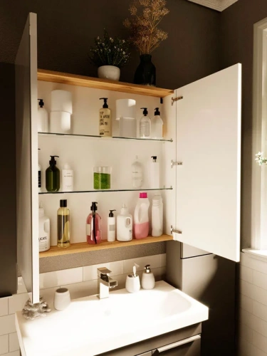 Зеркало-шкаф 1MarKa Gaula У92541 60х15х80 подвесной цвет черный - фото 5 Зеркало-шкаф 1MarKa Gaula У92541 60х15х80 подвесной цвет черный - фото 5