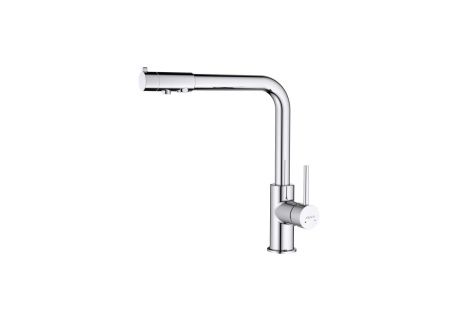 Смеситель для кухни Aquatek ЕВРОПА AQ1386CR на мойку хром