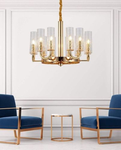 Люстра подвесная Lumina Deco Donatti (Донатти) LDP 8011-12 F.GD - фото 2