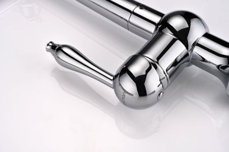 Смеситель для кухни Paulmark RETRO Re213226-CR на мойку хром