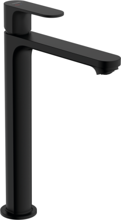 Смеситель Hansgrohe Rebris S 72590670 на раковину/столешницу черный матовый