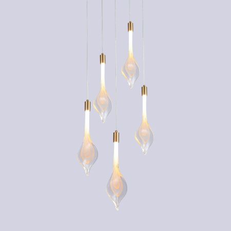 Светильник подвесной Delight Collection P98066-5 antique brass