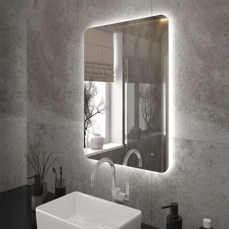 Зеркало с подсветкой Maretti Florenza FL145070P16EL 50х70 подвесное