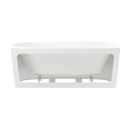 Ванна акриловая Wellsee Belle Spa 2.0 235801000 160х75 пристенная асимметричная с ножками