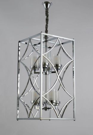 Люстра подвесная Lumina Deco Quadrato (Куадрато) LDP 1223-8 CHR