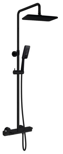 Душевая стойка AltroBagno Lamberto AltroBagnoLamberto030418MB настенная цвет черный матовый