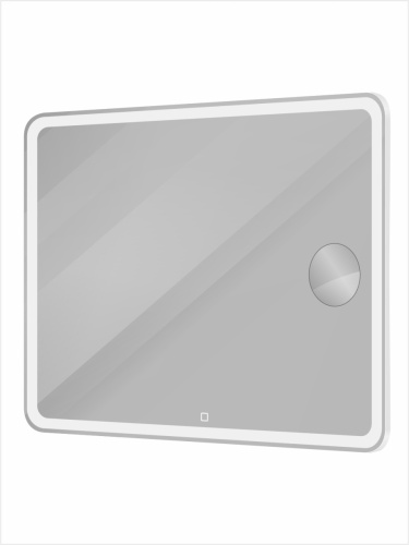 Зеркало с подсветкой BelBagno MARINO SPC-MAR-1000-800-LED-TCH-LNZ 100х80 подвесное - фото 3