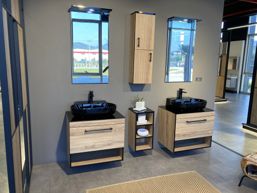 Тумба под раковину Orka Knidos 3001004 91х52х61 цвет бежевый - фото 3