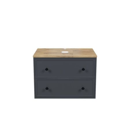 Тумба под раковину Iddis Torr TOR70DBi95K 80х50 подвесная цвет серый