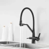 Смеситель для кухни Rose R558H на мойку черный
