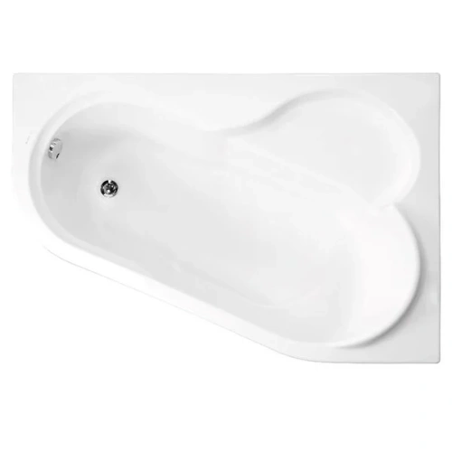 Ванна акриловая Vagnerplast Selena VPBA141SEL3LE-04 147х100 пристенная асимметричная