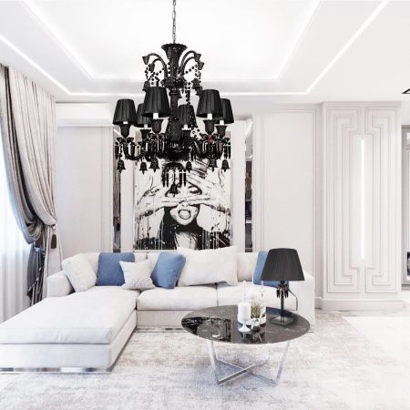 Люстра подвесная Loft It Zenith 10210/8 Black