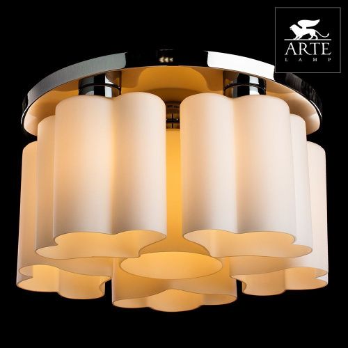 Люстра потолочная Arte Lamp Canzone (Цанзоне) A3489PL-6CC - фото 4