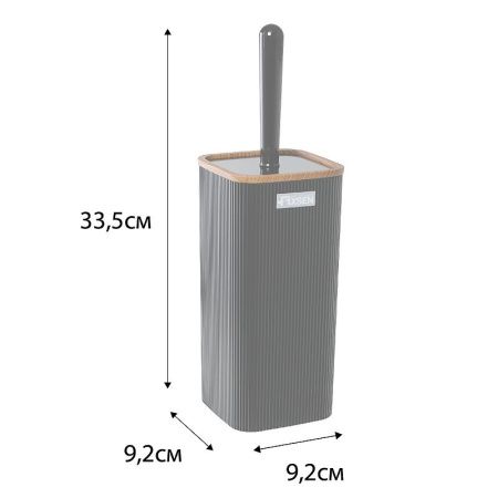 Ершик для унитаза Fixsen Black wood FX-401-5