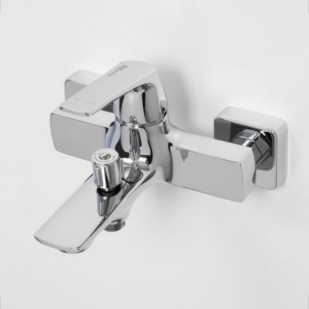 Смеситель для ванны Wasserkraft Neime 1900 1901 настенный хром