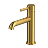 Смеситель для раковины Whitecross Y brushed gold Y1211GLB на раковину золото брашированное