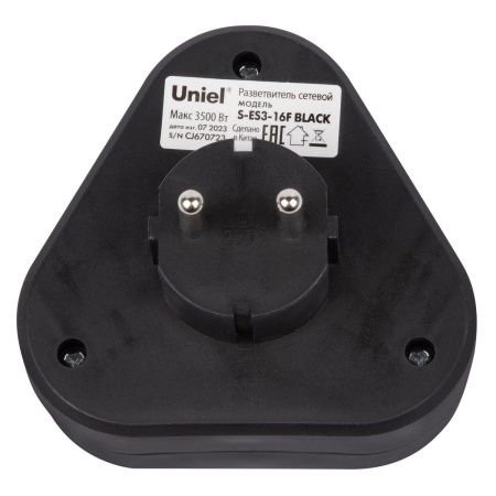 Сетевой разветвитель Uniel S-ES3-16F BLACK