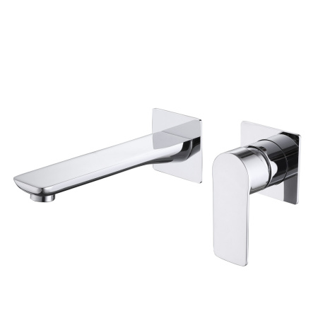 Смеситель ABBER Weiss Insel AF8082 встраиваемый в стену хром