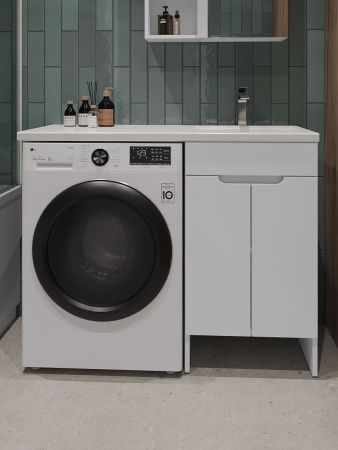 Тумба с раковиной Orange Kandy OPKD-110TUW+RAR 110х50 цвет белый