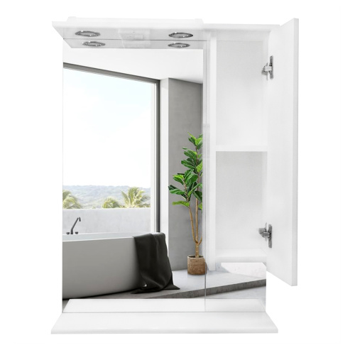 Зеркало-шкаф Azario CS00094631 60х16х83 подвесной - фото 2 Зеркало-шкаф Azario CS00094631 60х16х83 подвесной - фото 2