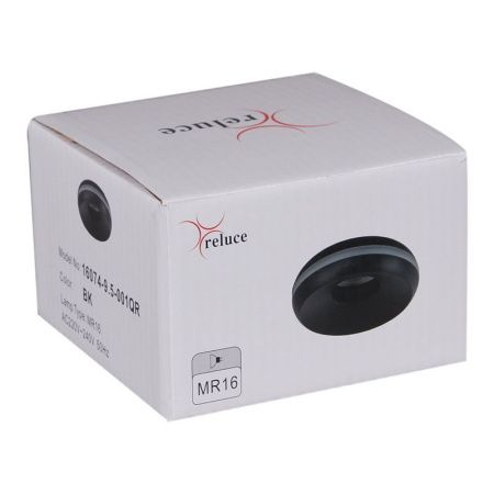 Светильник точечный Reluce 16074-9.5-001QR MR16 BK