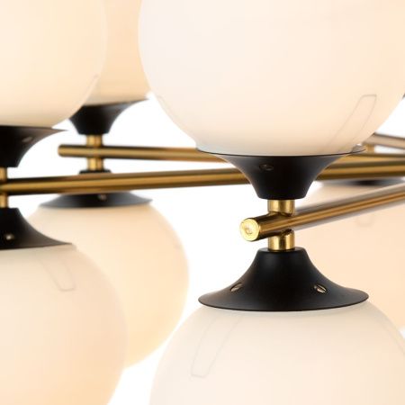 Люстра на штанге Arte Lamp Mimosa (Мимоса) A3649PL-16PB