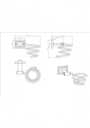 Держатель для фена CeramaLux Gamma 12316