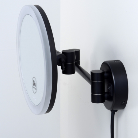 Зеркало косметическое WasserKRAFT 1004BLACK Зеркало косметическое WasserKRAFT 1004BLACK