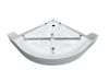 Душевой поддон акриловый Taliente PTA-09091 90х90 белый с каркасом