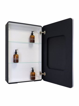 Зеркало-шкаф Continent Eltoro Black МВК113 60х90 подвесной
